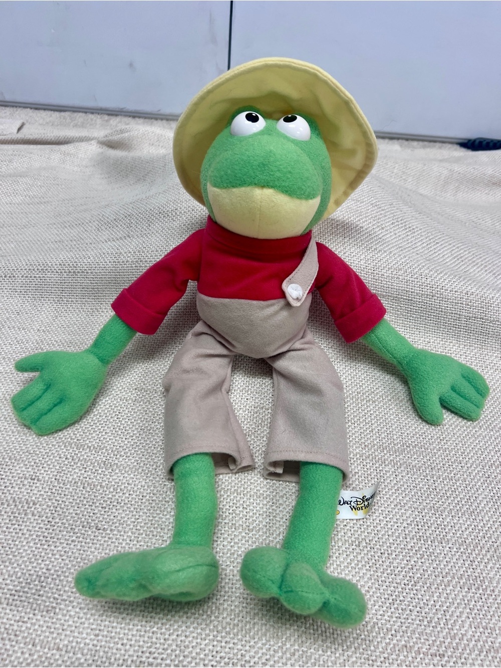 Retired Walt Disney World Brer Frog Plush Splash Mountain Song of the South